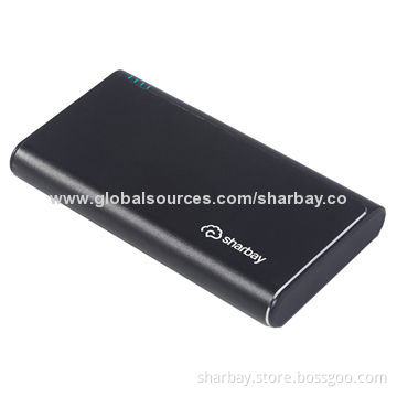 USB Mobile Phone Chargers, Built-in Li-Polymer Power Battery, Ultrathin/Mini Size/5V/1A Output/Input
